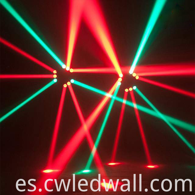 9*10w spider led stage lights show